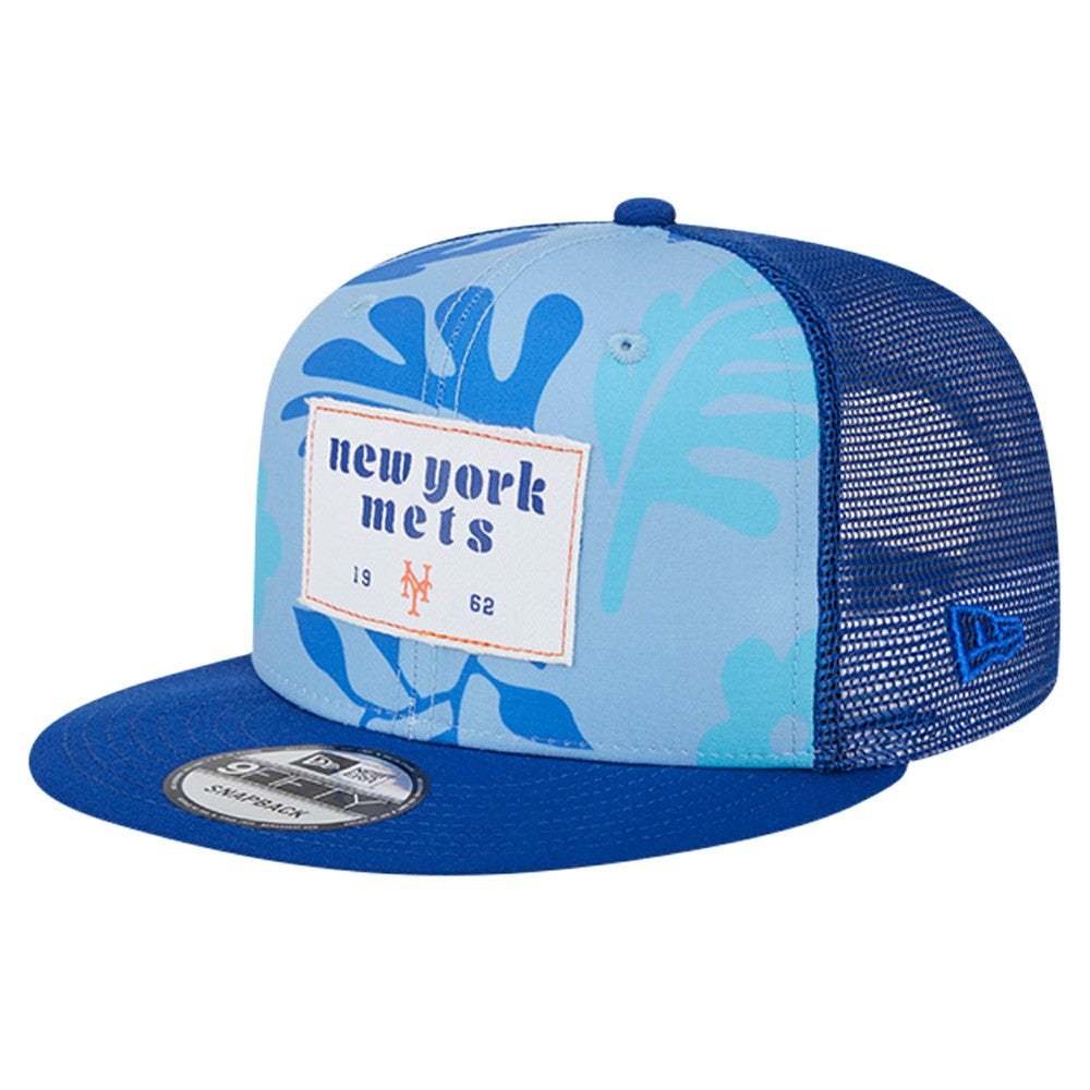 New York Mets Bikini Bottom Trucker 9FIFTY Snapback Hat - Royal | New Era