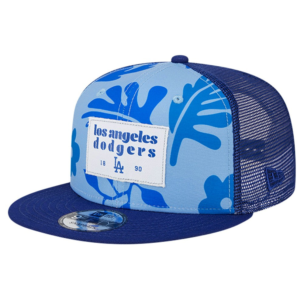 Los Angeles Dodgers Bikini Bottom Trucker 9FIFTY Snapback Hat - Royal | New Era