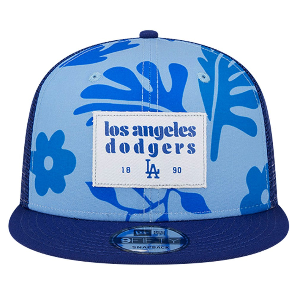 Los Angeles Dodgers Bikini Bottom Trucker 9FIFTY Snapback Hat - Royal | New Era