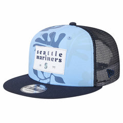 Seattle Mariners Bikini Bottom Trucker 9FIFTY Snapback Hat - Navy | New Era