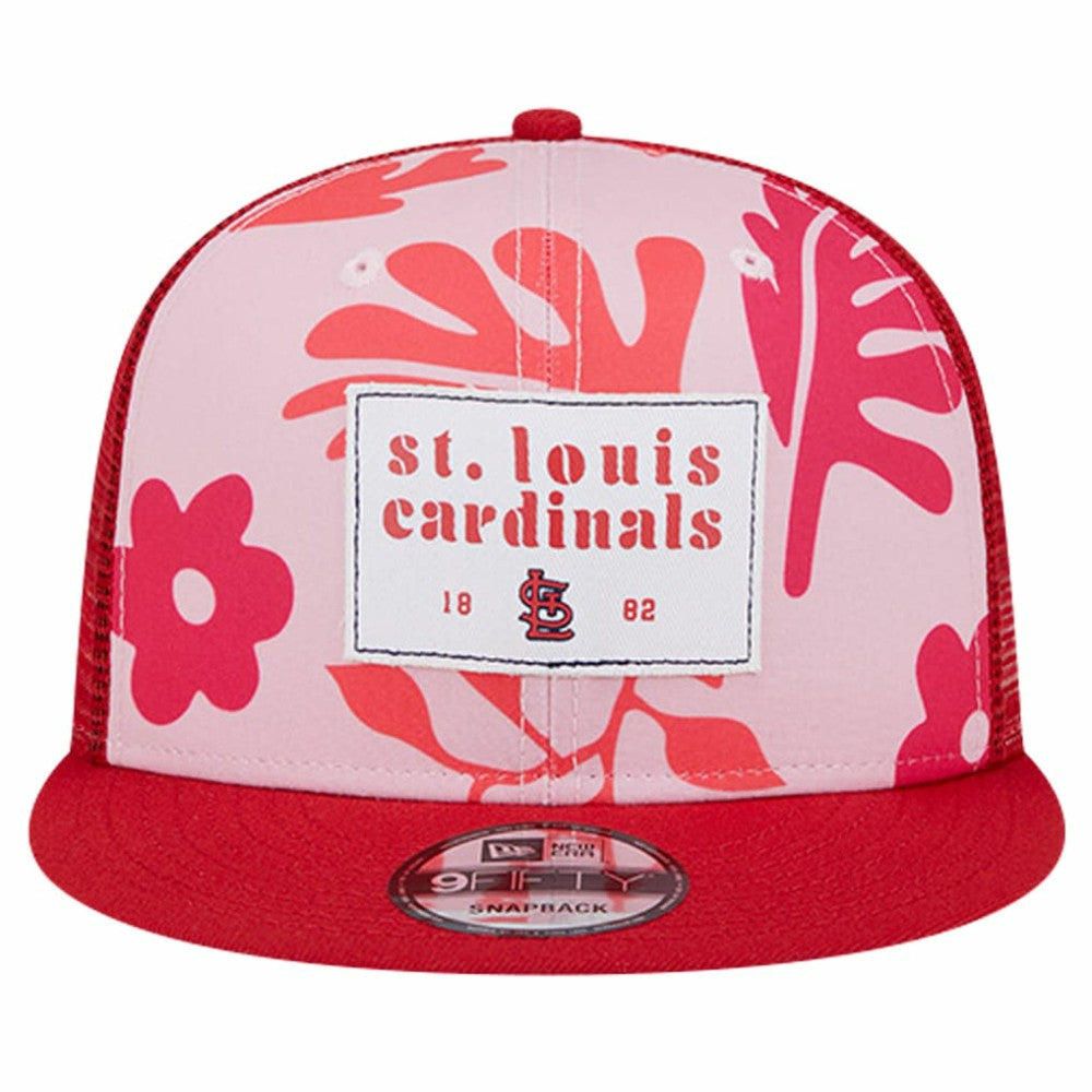 St. Louis Cardinals Bikini Bottom Trucker 9FIFTY Snapback Hat - Red | New Era