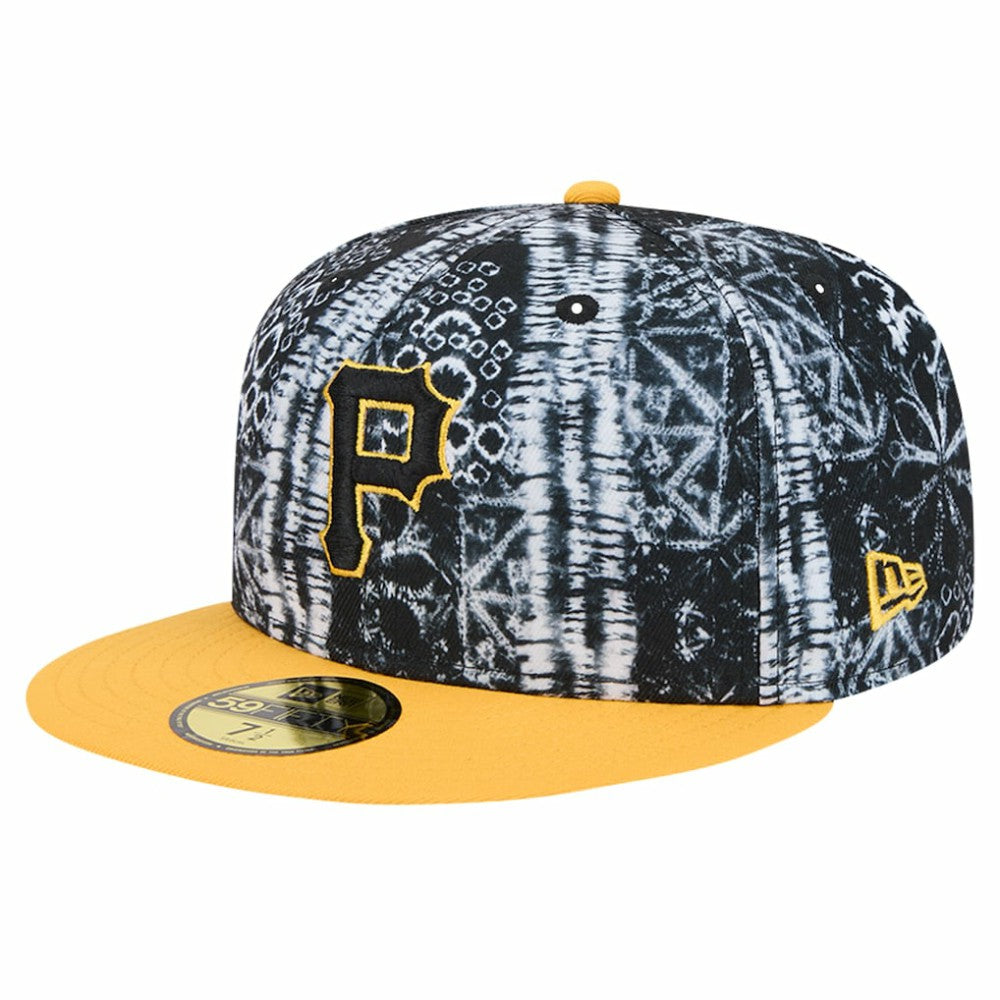 Pittsburgh Pirates Sands 59FIFTY Fitted Hat - Black | New Era
