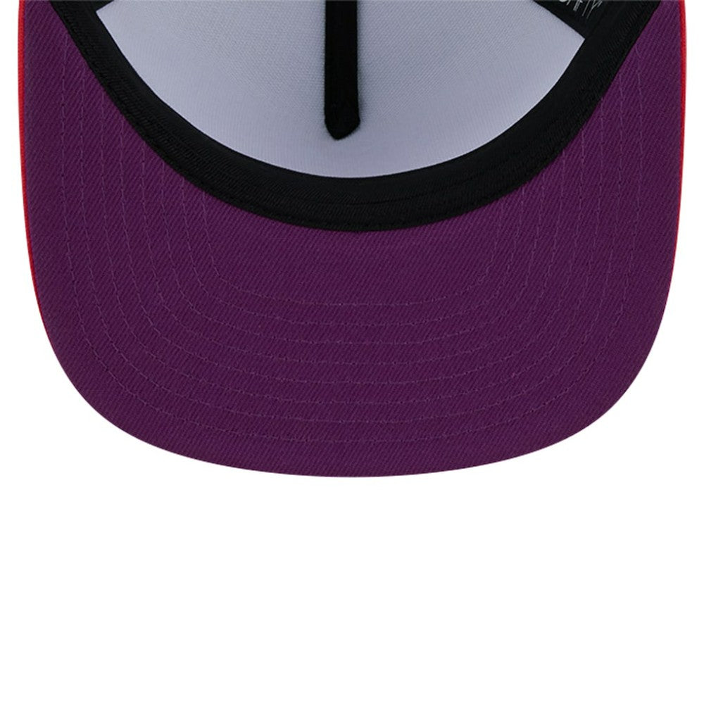 San Francisco Giants Neon Horizon A-Frame Trucker 9FIFTY Snapback Hat - Red | New Era