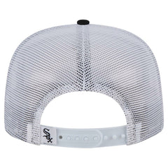 Chicago White Sox Team Horizon 9FIFTY A-Frame Trucker Snapback Hat - Black | New Era