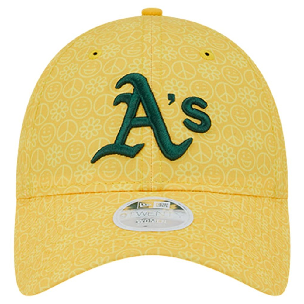 Athletics Women's Don't Worry 9TWENTY Adjustable Hat - Gold | New Era