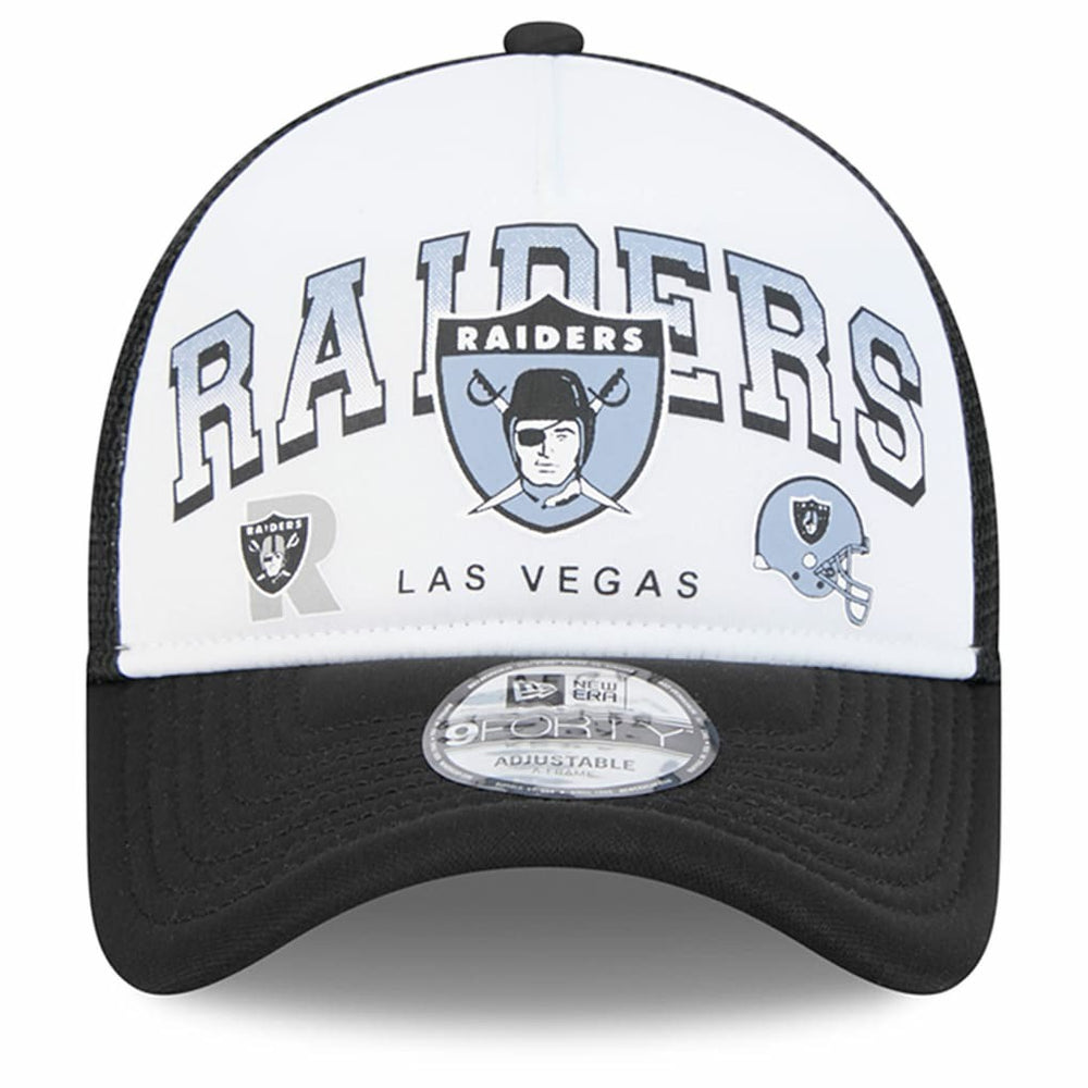 NFL Las Vegas Raiders Retro Wordmark A-Frame 9FORTY Adjustable Hat