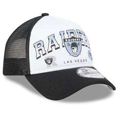 NFL Las Vegas Raiders Retro Wordmark A-Frame 9FORTY Adjustable Hat