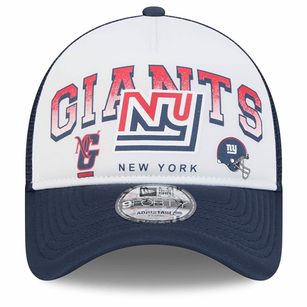 NFL New York Giants Retro Wordmark A-Frame 9FORTY Adjustable Hat