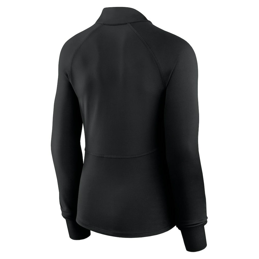 NFL Cincinnati Bengals Women's Elements Raglan Quarter-Zip Jacket