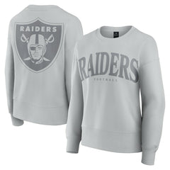 NFL Las Vegas Raiders Women's Elements Pullover Sweatshirt