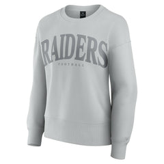 NFL Las Vegas Raiders Women's Elements Pullover Sweatshirt