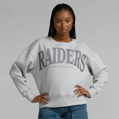 NFL Las Vegas Raiders Women's Elements Pullover Sweatshirt