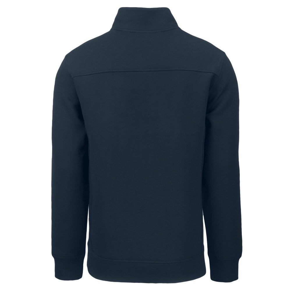 Los Angeles Dodgers Cutter & Buck Cooperstown Collection Roam Eco Recycled Quarter-Zip Pullover - Navy