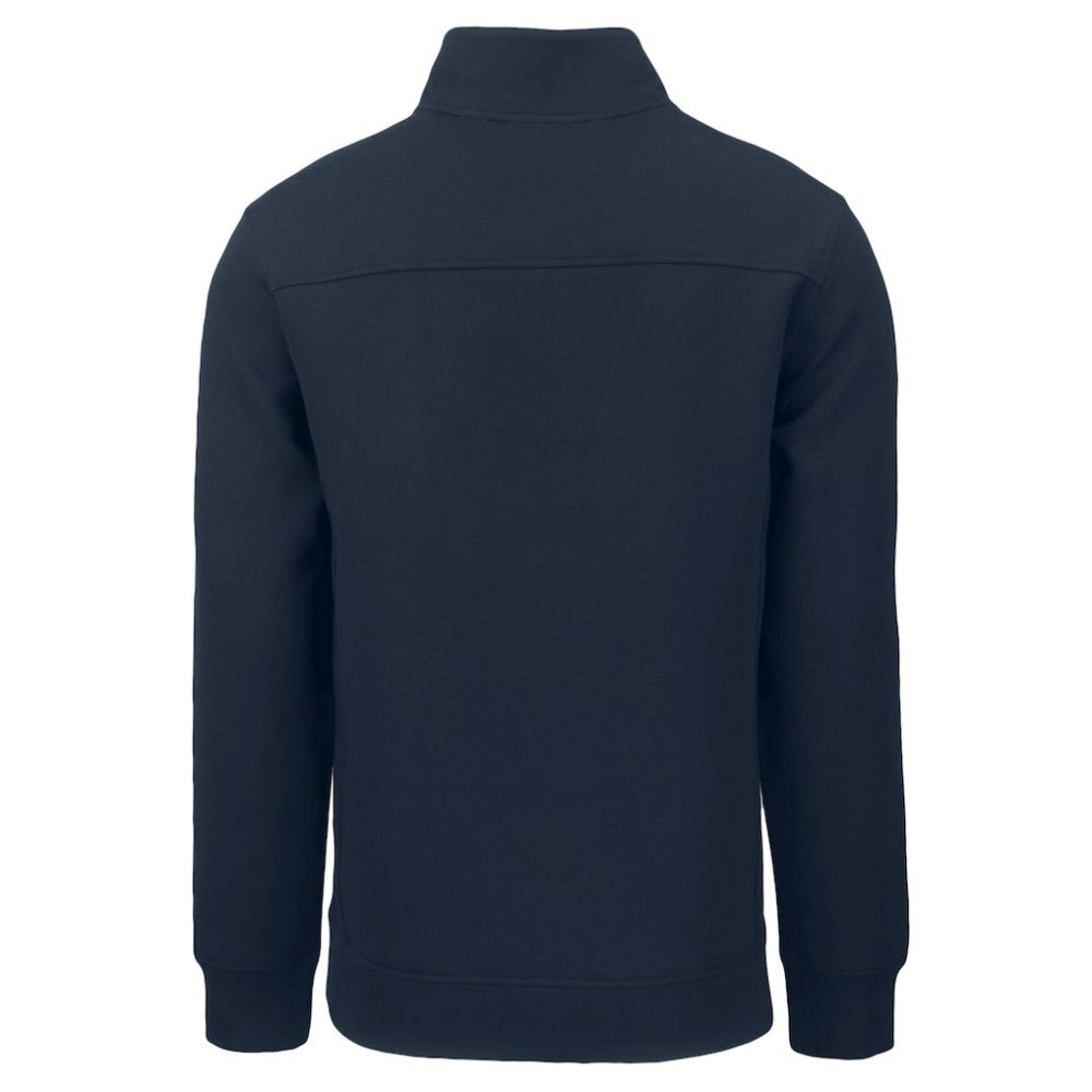 St. Louis Cardinals Cutter & Buck Cooperstown Collection Roam Eco Recycled Quarter-Zip Pullover - Navy