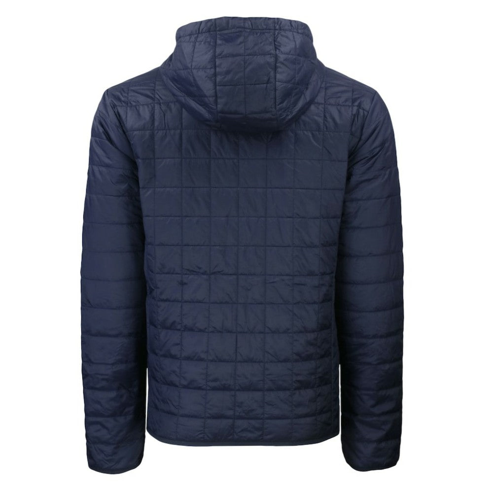 Los Angeles Dodgers Cutter & Buck Cooperstown Collection Rainier Primaloft Eco Full-Zip Hooded Jacket - Navy