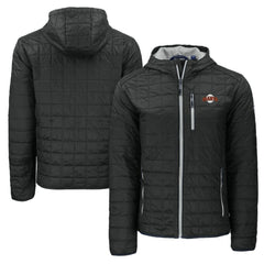 San Francisco Giants Cutter & Buck Cooperstown Collection Rainier Primaloft Eco Full-Zip Hooded Jacket - Black