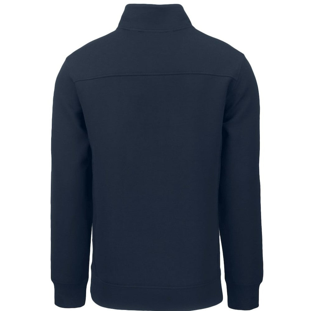 Seattle Mariners Cutter & Buck Roam Eco Recycled Quarter-Zip Pullover - Navy