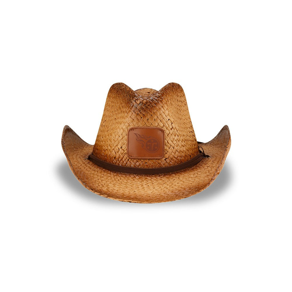 NFL Tennessee Titans Unisex Dutton Curved Brim Straw Hat
