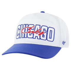 Chicago Cubs Lineman Hitch Adjustable Hat - White | 47 brand