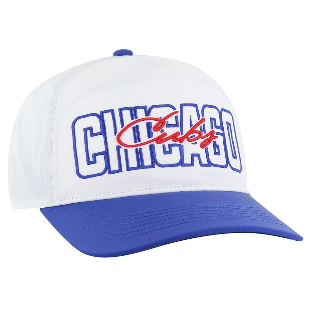 Chicago Cubs Lineman Hitch Adjustable Hat - White | 47 brand