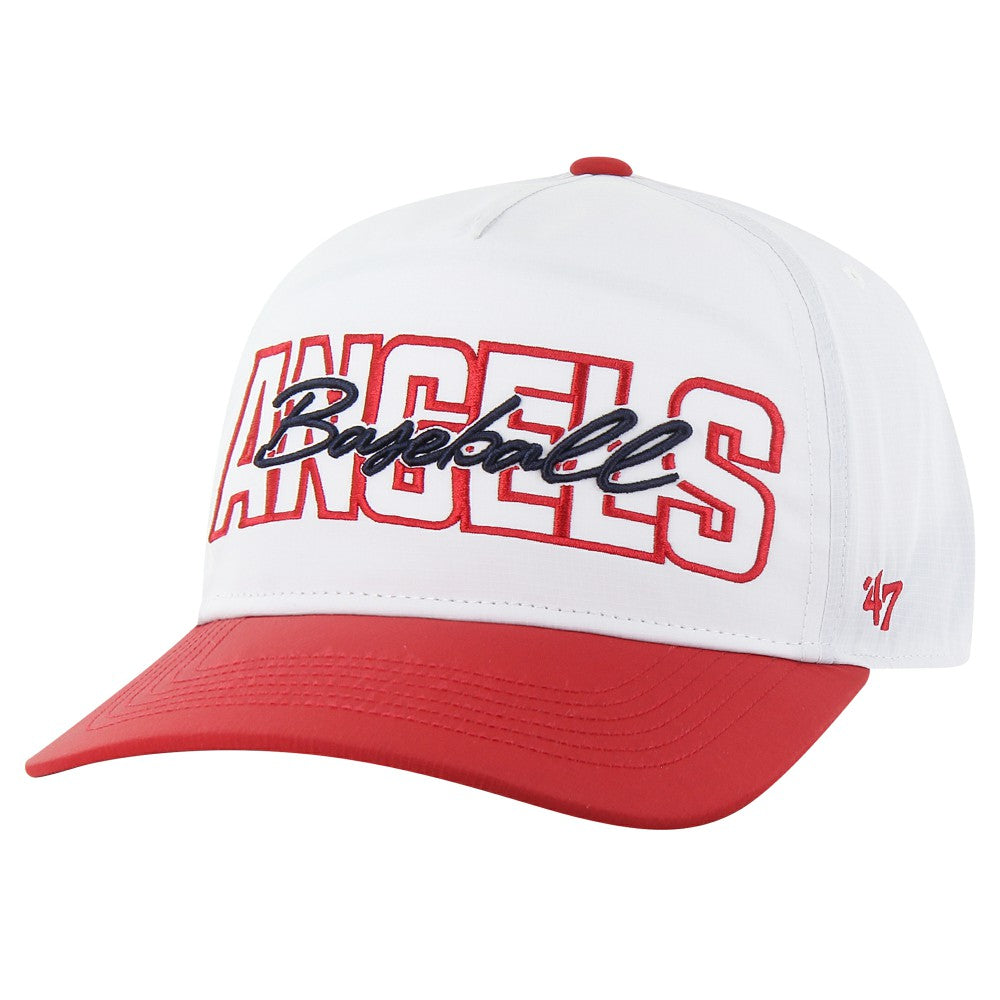 Los Angeles Angels Lineman Hitch Adjustable Hat - White | 47 brand