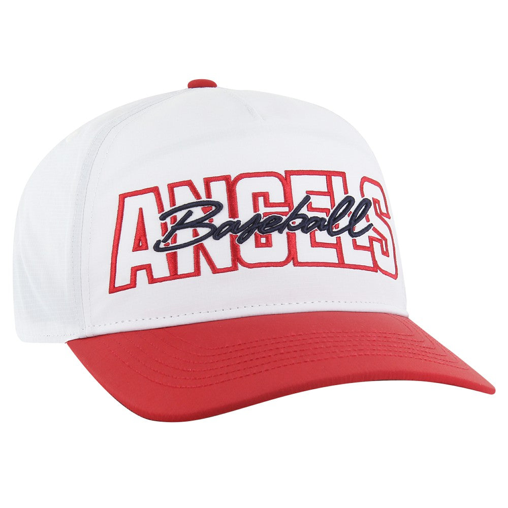Los Angeles Angels Lineman Hitch Adjustable Hat - White | 47 brand