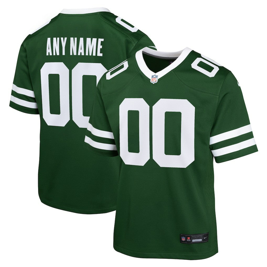 NFL New York Jets Youth Custom Game Jersey