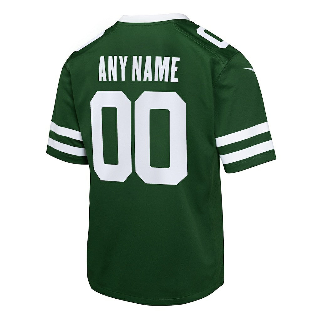 NFL New York Jets Youth Custom Game Jersey
