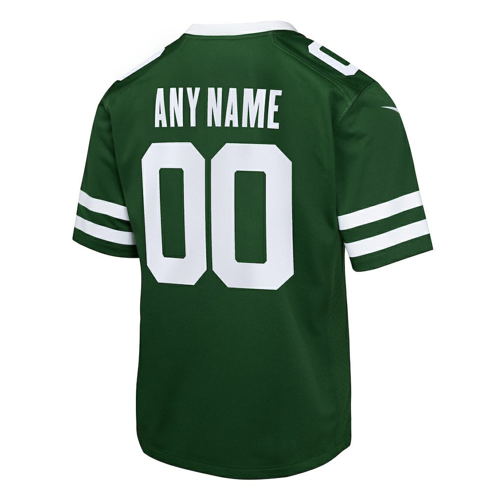 NFL New York Jets Youth Custom Game Jersey