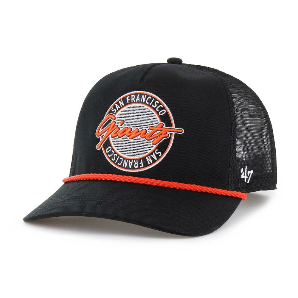 San Francisco Giants Promenade Hitch Adjustable Hat - Black | 47 brand