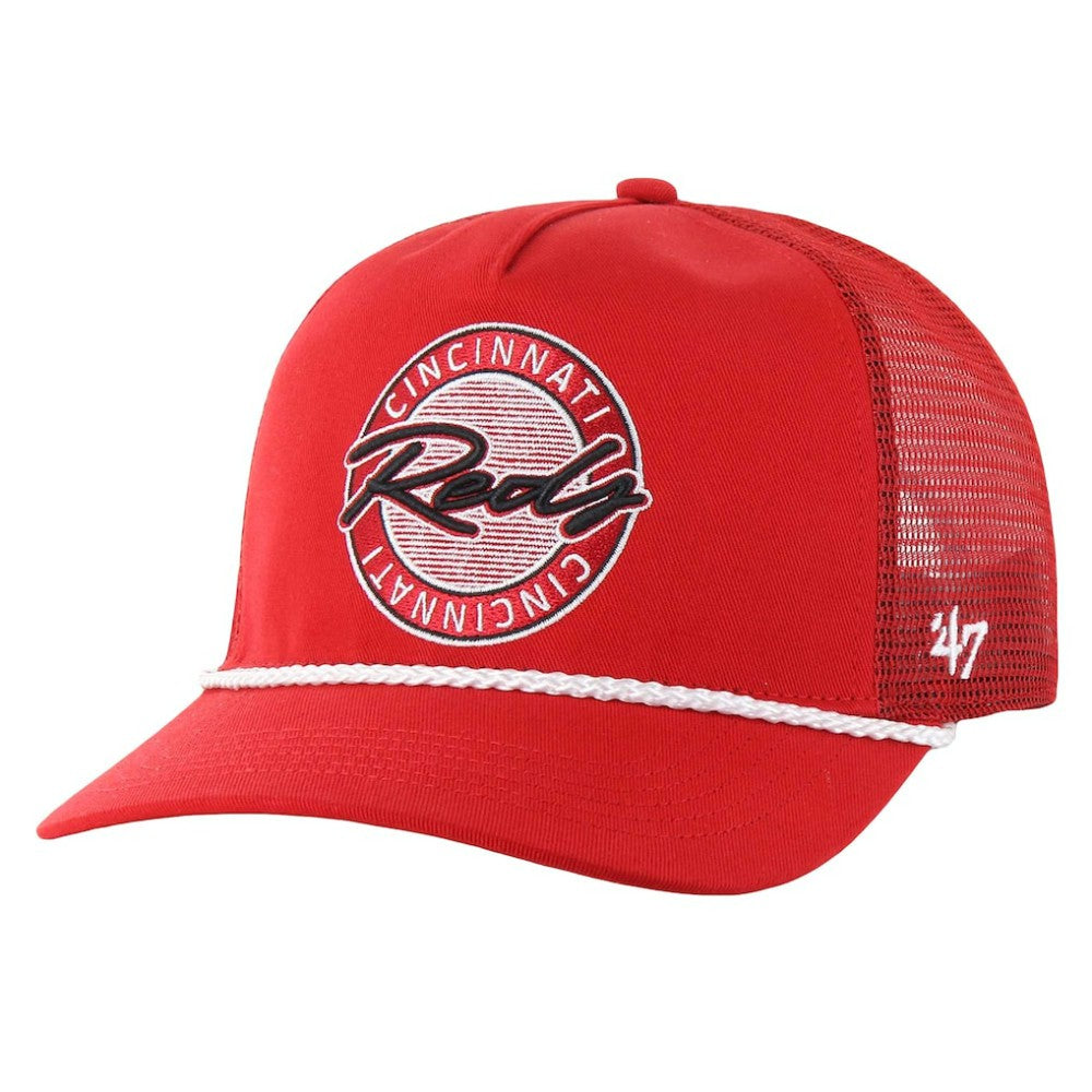Cincinnati Reds Promenade Hitch Adjustable Hat - Red | 47 brand