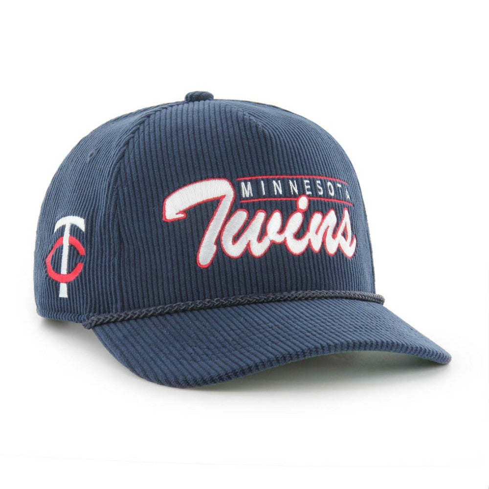 Minnesota Twins Corduroy Hitch Adjustable Hat - Navy | 47 brand