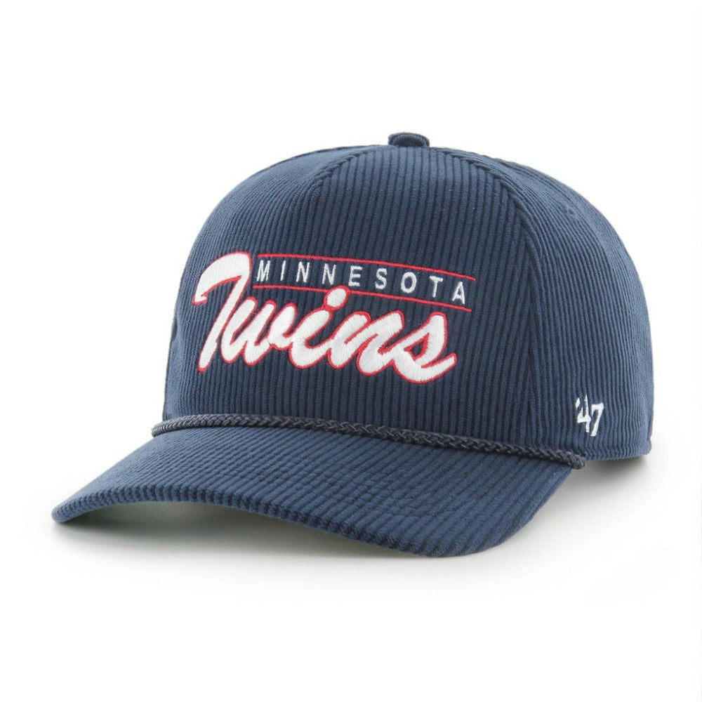 Minnesota Twins Corduroy Hitch Adjustable Hat - Navy | 47 brand