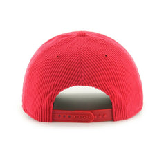 Philadelphia Phillies Corduroy Hitch Adjustable Hat - Red | 47 brand