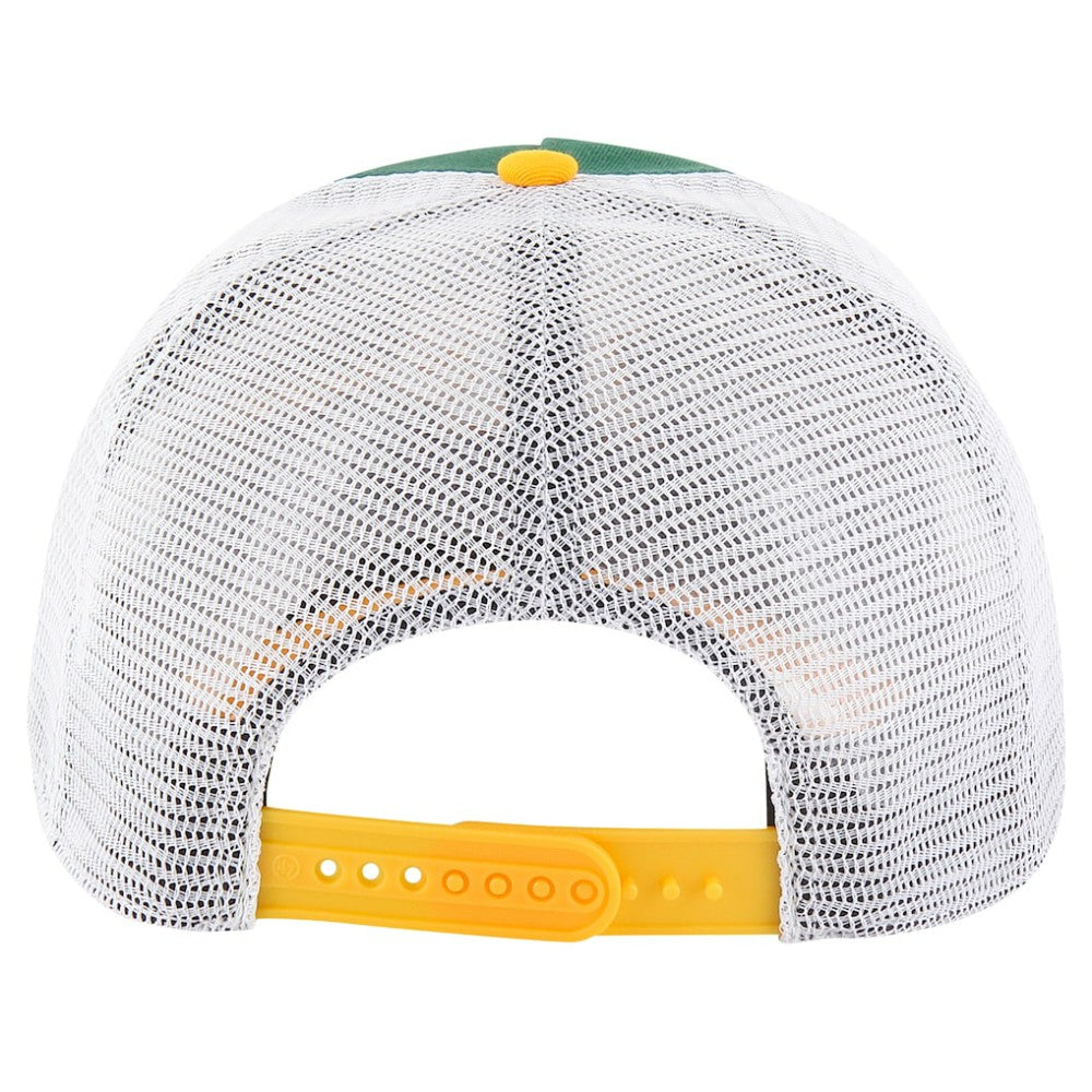 Athletics Gridiron Super Stripe Relaxed Trucker Hitch Adjustable Hat - Green | 47 brand