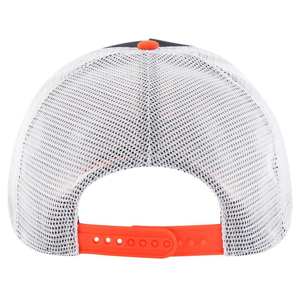 San Francisco Giants Gridiron Super Stripe Relaxed Trucker Hitch Adjustable Hat - Black | 47 brand