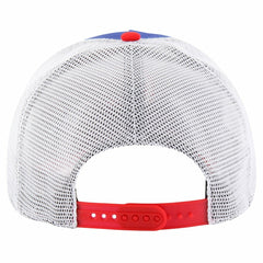 Chicago Cubs Gridiron Super Stripe Relaxed Trucker Hitch Adjustable Hat - Royal | 47 brand