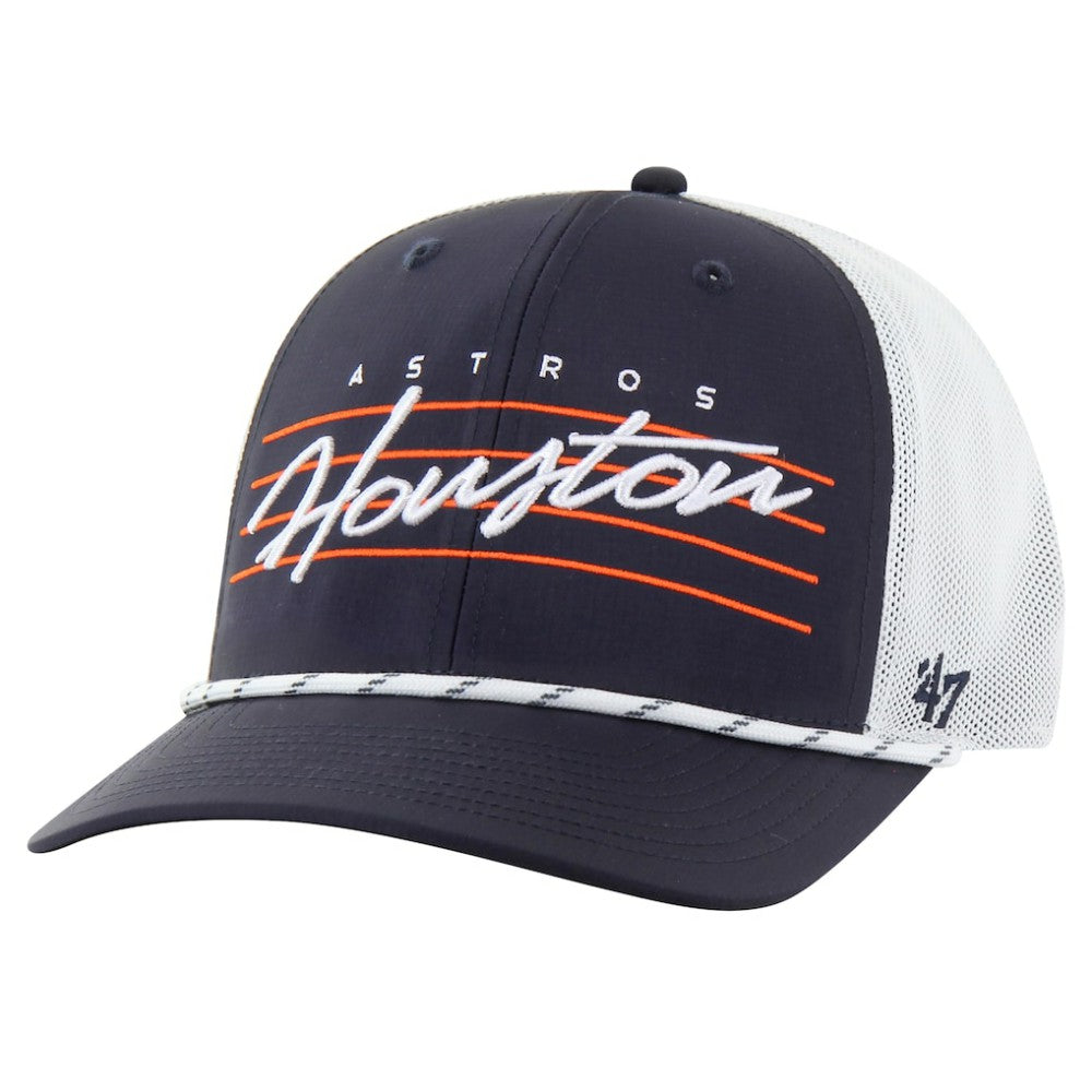 Houston Astros Downburst Trucker Adjustable Hat - Navy | 47 brand