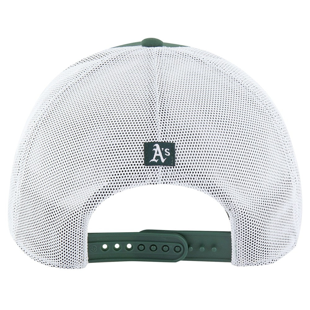 Athletics Downburst Trucker Adjustable Hat - Green | 47 brand