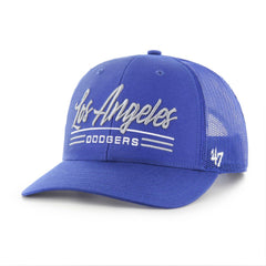 Los Angeles Dodgers Garner Trucker Adjustable Hat - Royal | 47 brand