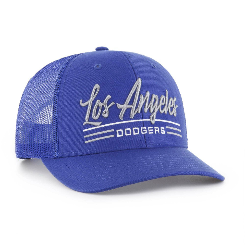 Los Angeles Dodgers Garner Trucker Adjustable Hat - Royal | 47 brand