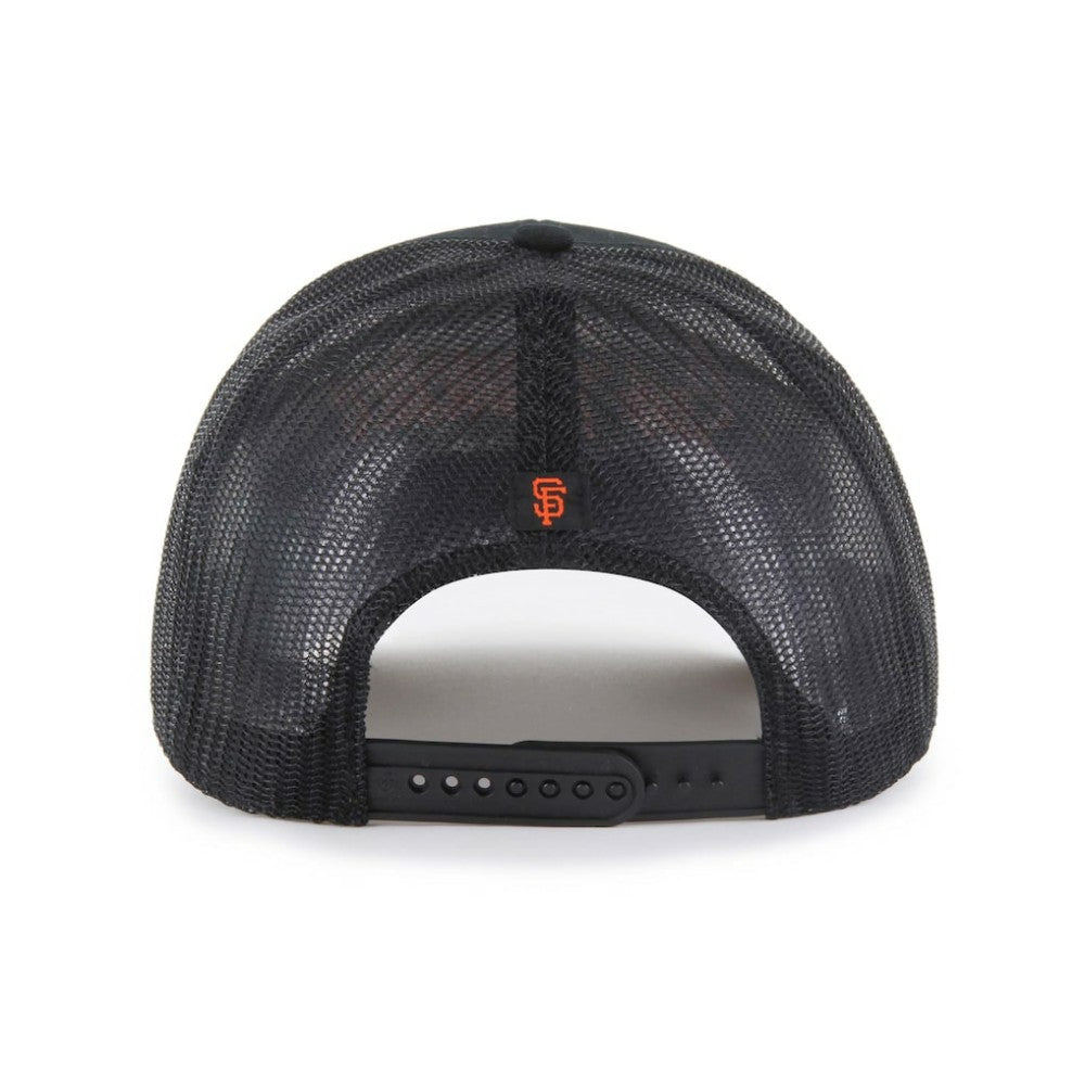 San Francisco Giants Garner Trucker Adjustable Hat - Black | 47 brand