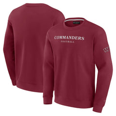 NFL Washington Commanders Unisex Elements Unlimited Fleece Pullover Sweatshirt