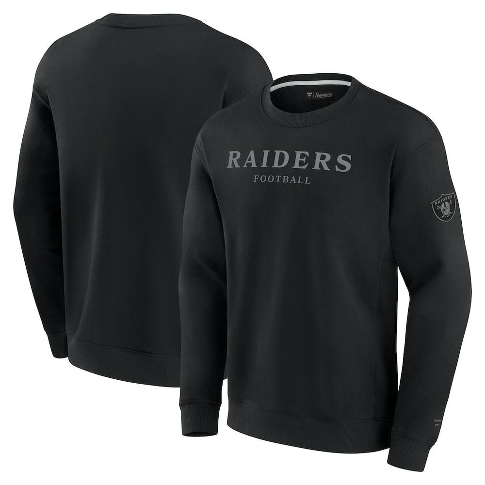 NFL Las Vegas Raiders Unisex Elements Unlimited Fleece Pullover Sweatshirt