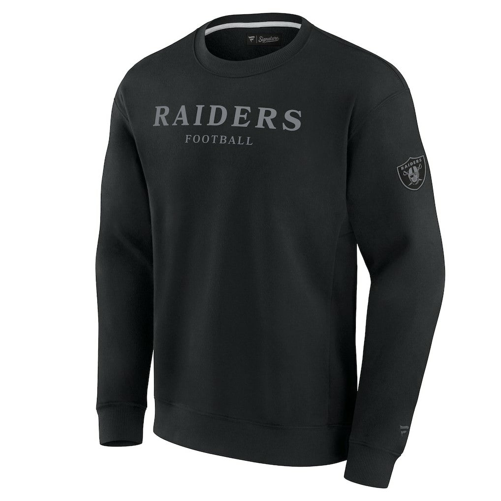 NFL Las Vegas Raiders Unisex Elements Unlimited Fleece Pullover Sweatshirt