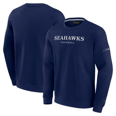 NFL Seattle Seahawks Unisex Elements Unlimited Fleece Pullover Sweatshirt
