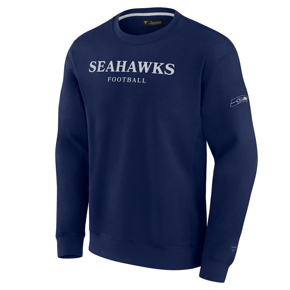 NFL Seattle Seahawks Unisex Elements Unlimited Fleece Pullover Sweatshirt
