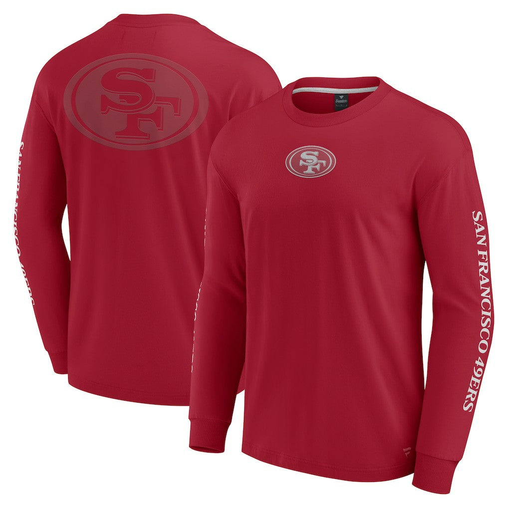 NFL San Francisco 49ers Unisex Elements Strive Long Sleeve T-Shirt