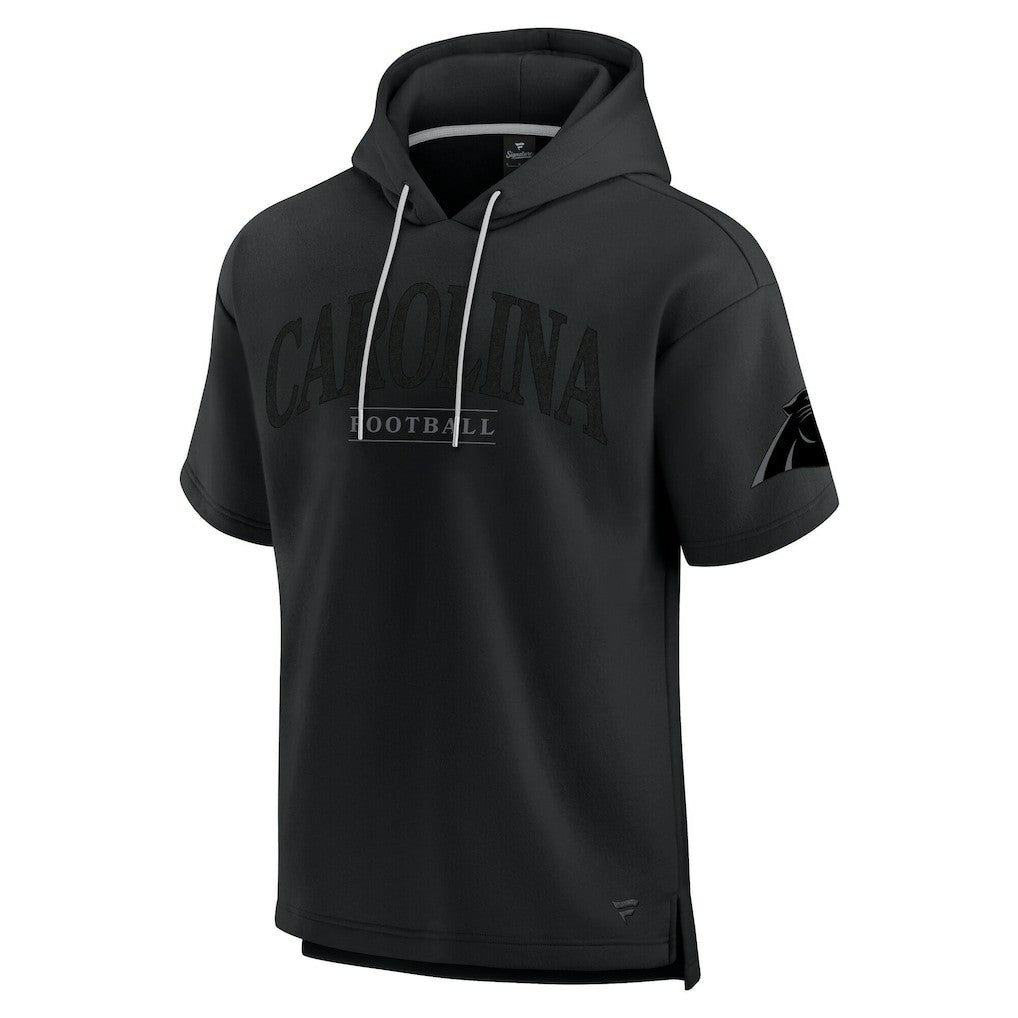 NFL Carolina Panthers Unisex Elements Ready Short Sleeve Pullover Hoodie