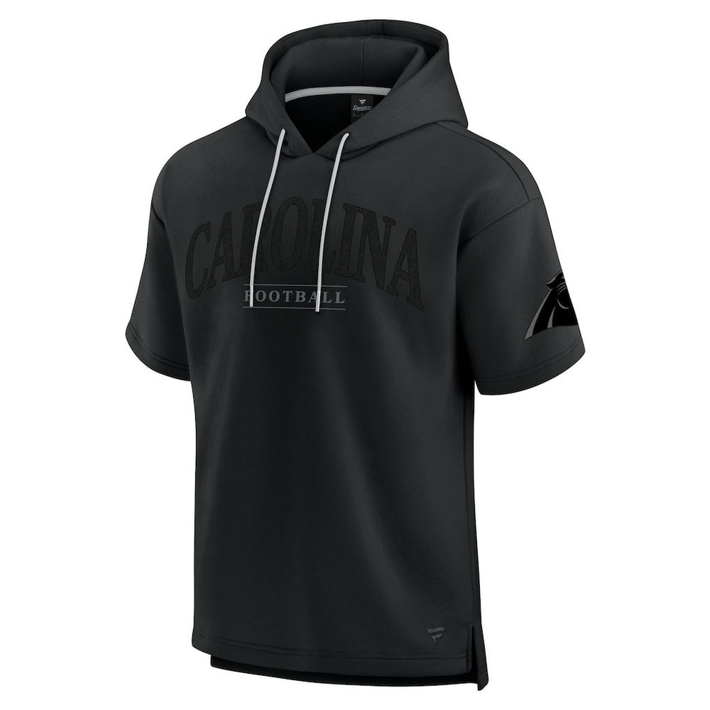 NFL Carolina Panthers Unisex Elements Ready Short Sleeve Pullover Hoodie